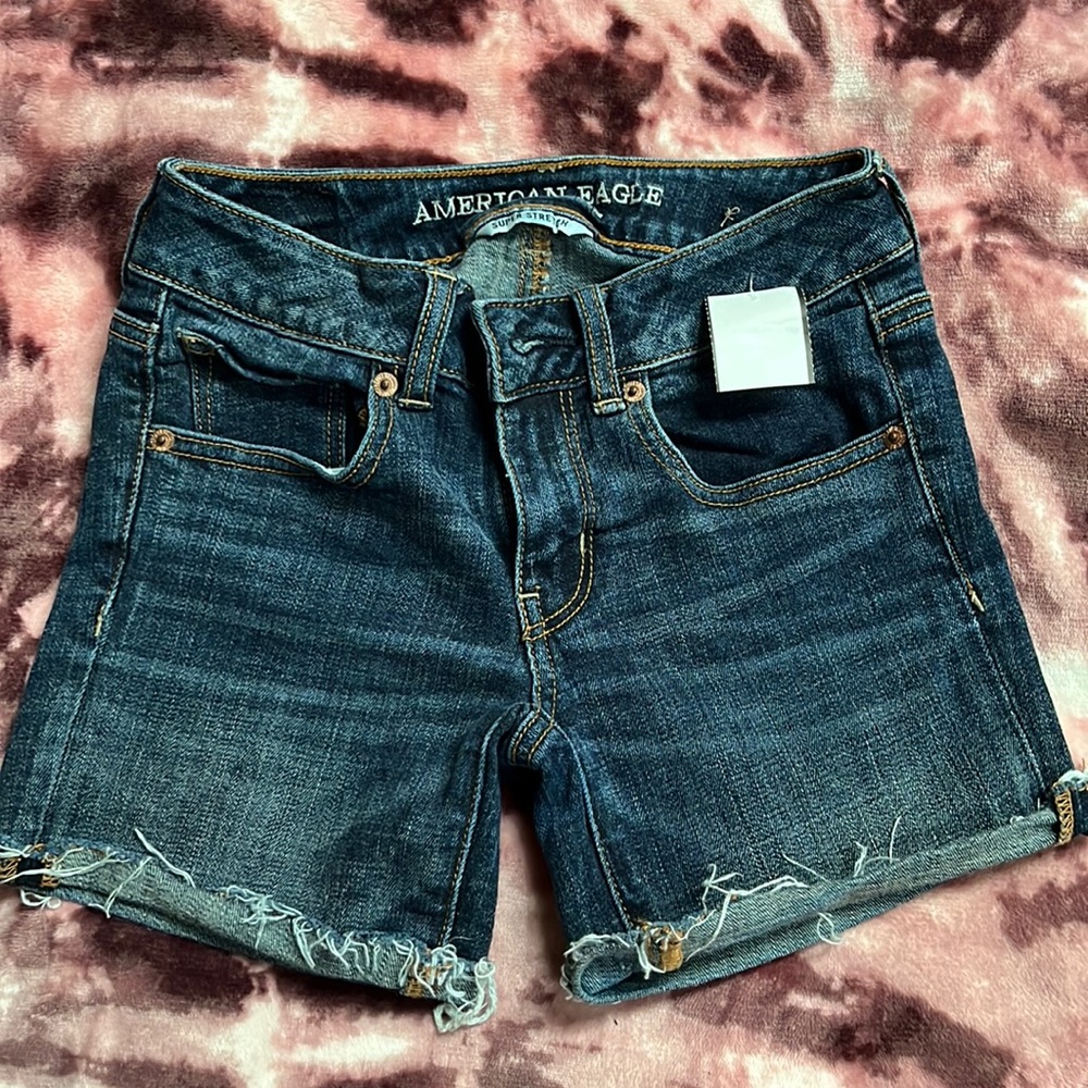 American eagle super stretch shorts